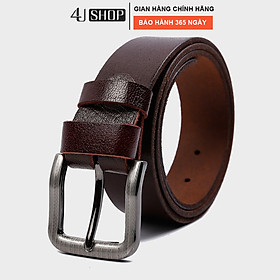 Thắt Lưng Dây Nịt Nam Da Bò 4U Phong Cách Lịch Lãm Sang Trọng T195D28