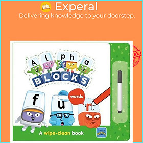 Sách - Alphablocks Words: A Wipe-Clean Book by Sweet Cherry Publishing (UK edition, paperback)