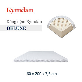 Nệm cao su thiên nhiên Kymdan Deluxe 160 x 200 x 7,5cm SFM