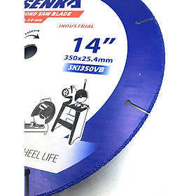 Mua SIÊU PHẨM: Lưỡi cắt sắt kim cương đa năng cho máy tua nhanh 350mm/14   SENKA
