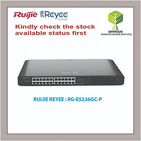 Mua Thiết Bị Chuyển Mạch Switch Ruijie RG-ES226GC-P(hàng chính hãng)