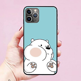 Ốp lưng dành cho điện thoại iPhone 12 Pro Max hình Chú Gấu Cute