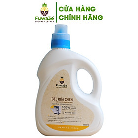 gel rửa chén cho máy rửa chén bát Fuwa3e hữu cơ sinh học dạng gel 2L