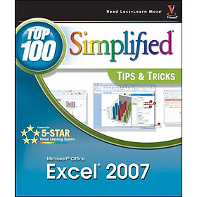 Nơi bán Microsoft Office Excel 2007: Top 100 Simplified Tips & Tricks - Giá Từ -1đ