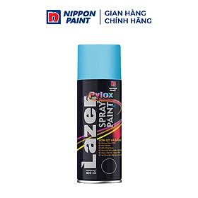 Sơn xịt đa năng Pylox Lazer  - 19 LIGHT SKY BLUE- Chính hãng NIPPON PAINT - Dung tích 400ml