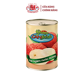 Vải Ngâm Nước Đường CANfresh 560g - Đồ Hộp Hạ Long