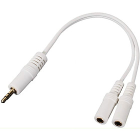 Mua Dây cáp chia tai nghe có chốt cắm 3.5mm phân tách tín hiệu âm thanh tốt. Loại 2