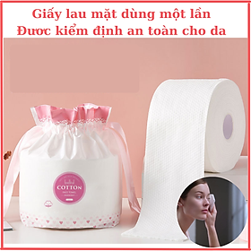 Khăn lau mặt khô đa năng dùng 1 lần mềm mại đa năng , khăn tẩy trang