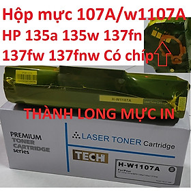 Hộp mực 107A Có Chíp cho HP MFP 135A 135w 137fn 137fw 137fnw - 107w - w1107a tương thích lắp vào là in, mới 100%