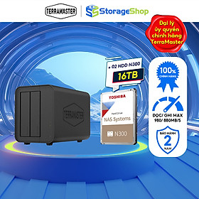 Mua Bộ thiết bị lưu trữ DAS TerraMaster D5 Hybrid+N300 Hàng chính hãng
