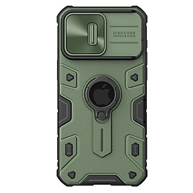 Ốp Lưng Nillkin CamShield Armor Cho iPhone 15 Pro / iPhone 15 Pro Max - Hàng Chính Hãng
