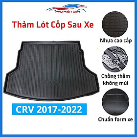 Thảm nhựa lót cốp CRV 2017-2018-2019-2020-2021-2022 nhựa dẻo dày dặn đàn hồi tốt