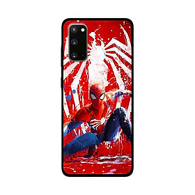 Ốp Lưng Dành Cho Samsung Galaxy S20 mẫu Người Nhện Nền Neon - Hàng Chính Hãng