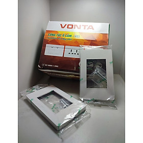 Mua Mặt thiết bị điện 3 lỗ Vonta - V03 ( Mặt 3 )