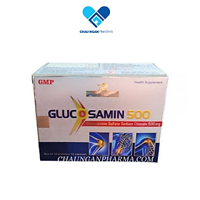 Glucosamin 500 Mediphar - Hỗ trợ xương khớp Hộp 100 viên