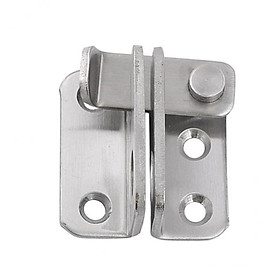 3X Stainless Steel Door Latches Slide Bolt Safety Door Locks with Padlock Hole