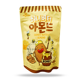 Hạnh Nhân vị Bơ Mật Ong Sunnuts Size Lớn (180g) Honey Butter Almond Nhập Khẩu Hàn Quốc