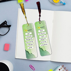 Hình ảnh Bookmark đánh dấu sách có tua rua Amain Books