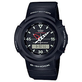 Đồng hồ nam dây nhựa Casio G-Shock chính hãng AW-500E-1EDR (47mm)