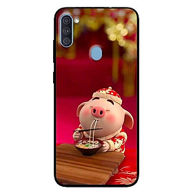 Ốp lưng dành cho Samsung A11 mẫu Heo Ăn