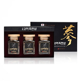 Hắc sâm khô thái lát daedong 75Gr x 3 lọ