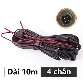 Mua Dây kết nối camera hành trình và camera lùi  jack 2.5mm  chân kết nối 4 chân - Hàng nhập khẩu