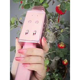 Mua Micro kèm Loa Bluetooth H6 amoi mic hát karaoke