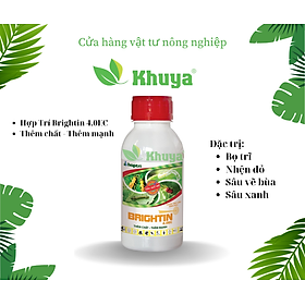 Thuốc trừ sâu sinh học Hợp Trí Brightin 4.0EC 400ml Sâu, Bọ trĩ và Nhện đỏ