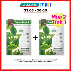 Mặt Nạ Ariul 7Days Green Tea + Betaine Salicylate Trà Xanh Se Khít Chân Lông Điều Tiết Bã Nhờn 23ml