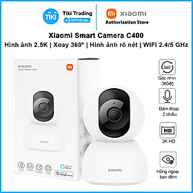 Mua Camera thông minh Xiaomi C400 ( 4MP / Xoay 360° / Ai phát hiện có người / WIFI 2.4/5.0 GHz ) - Hàng Chính Hãng