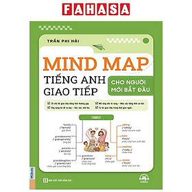 Sách - Mind Map Tiếng Anh Giao Tiếp Cho Người Mới Bắt Đầu