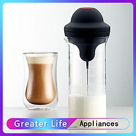 400Ml Điện Bọt Sữa Đánh Trứng Cầm Tay Phối Khuấy Bình Cốc EggBeater Cappuccino Frother Di Động Bếp Cà Phê Đánh Dụng Cụ