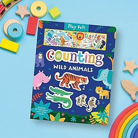 Ảnh bìa Counting Wild Animals (Play Felt Educational)