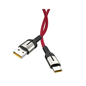 Mua Cáp sạc nhanh 5A 1.2m Hoco U68 Type C - Giao Màu Ngẫu Nhiên - Hàng Nhập Khẩu