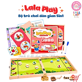 Đồ Chơi Board Game 5in1 Lalaplay - Trò Chơi Dân Gian Tết 2024 - Lalala baby