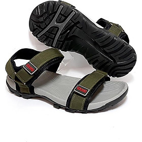 Giày Sandal Nữ Quai Ngang Teramo TRM06 Xanh Rêu