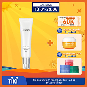 Sữa Dưỡng Sáng Và Nâng Tông Da White Dew Tone-Up Fluid 50Ml