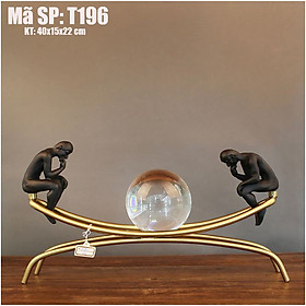 Mua Tượng suy tư trang trí nội thất cao cấp - Đồ Decor trang trí nhà cửa đẹp - Mã T196