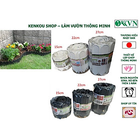 Shop Midori_Combo 2 Viền vườn hàng rào nhựa Daim - Nhật Bản