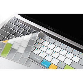 Miếng phủ bàn phím bảo vệ dành cho MacBook Pro 13 inch 2020 M1 hiệu INNOSTYLE (USA) KEYGUARD NAVIGATOR SHORTCUT - Hàng Chính Hãng