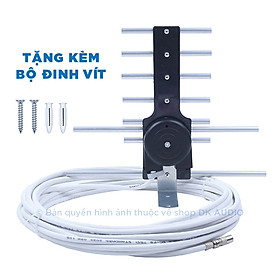 Hình ảnh Anten thông minh truyền hình số DVB T2 có sẵn dây thu tín hiệu rất ổn định tặng kèm đinh vít