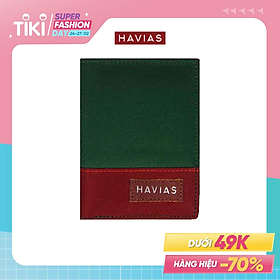 Ví Vải Modern Fabric Vertical Wallet HAVIAS