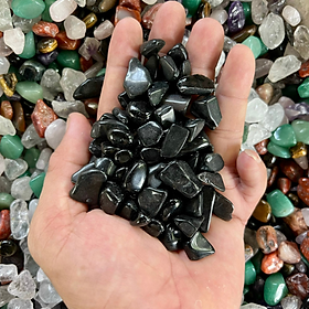 Đá bồ kết đen NHASAN màu đen huyền bí mang lại tài lộc và vận may