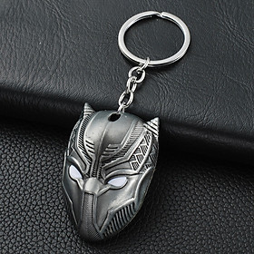 Móc khóa siêu anh hùng - mặt nạ Báo Đen - Nhiều màu