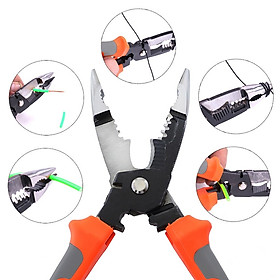 Mua Kìm Tuốt Dây Bấm Cos Đa Năng Thép CRV Cao Cấp 6 Trong 1 Đơn Giản Dễ Dàng Sử Dụng Độ Bền Cao