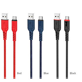 Mua CÁP SẠC MIRCO USB/LN/ TYPE C X59 DÀI 2M SIÊU CHẤT LƯỢNG-HT