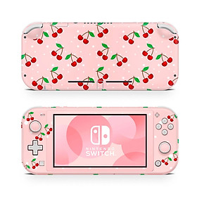 Mua Skin decal dán Nintendo Switch Lite mẫu cherry hồng (dễ dán  đã cắt sẵn)