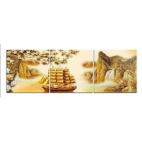Mua Tranh Treo Tường Hiện Đại Phòng Khách - Thuận Buồm Xuôi Gió  T3M---10531