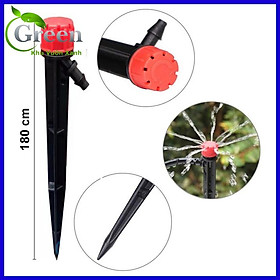 Mua Combo 10 Que Cắm Tưới Gốc Nhỏ Giọt 8 Tia Màu Đỏ