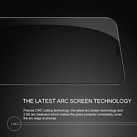 Miếng dán kính cường lực 3D full màn hình cho iPhone 13 Mini (5.4 inch) hiệu Nillkin Amazing CP+ Pro (Mỏng 0.23mm Kính ACC Japan Chống Lóa Hạn Chế Vân Tay) - hàng nhập khẩu